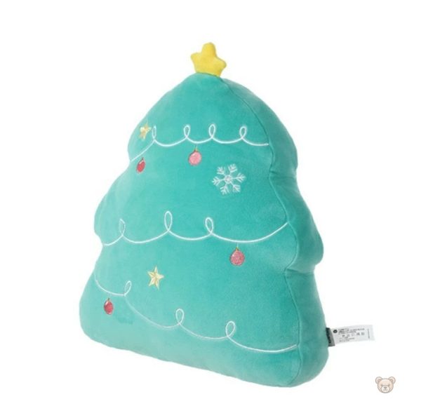 Sapin de Noël en peluche coloré pour les fêtes