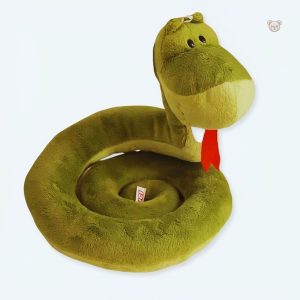 Peluche serpent doux et sonore pour enfants