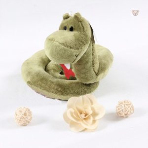 Serpent en peluche réaliste avec effets sonores intégrés