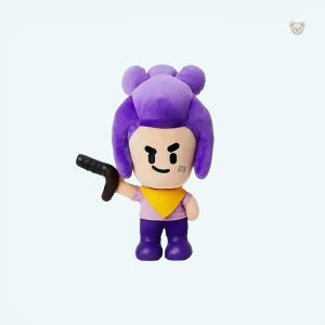 Peluche douce Shelly Brawl Stars pour enfants