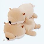 Peluche Shiba inu beige douce et câline