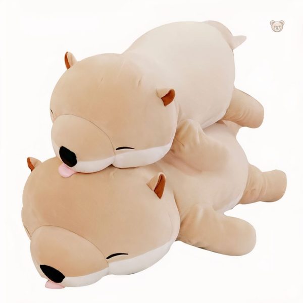 Compagnon en peluche Shiba inu pour la déco