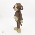 Peluche de singe sympathique pour enfants