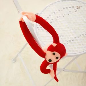 Jouet en peluche doux, singe kawaii au style unique