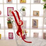 Peluche kawaii singe, compagnon doux et amusant