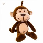 Peluche singe douce et mignonne pour la déco de chambre enfant
