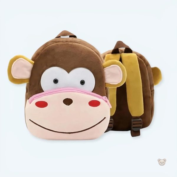 peluche-singe-sac-a-dos-enfant-doux-et-ludique-1 Peluche singe sac à dos pour enfant, douce et ludique
