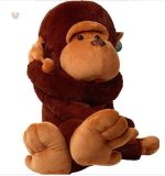 Peluche singe douce, idéale pour câlins et jeux