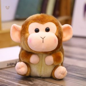 Peluche singe mignon