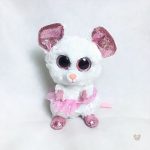 Mignonne peluche souris grise, idéale pour les câlins d'enfants