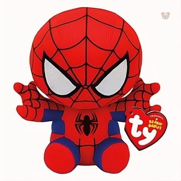 Peluche amusante SpiderMan, personnage Marvel pour les enfants