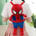 Accessoire enfant : sac à dos peluche Spiderman doux