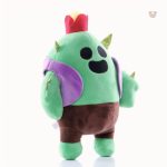Cactus peluche Spike, jouet amusant inspiré de Brawl Stars