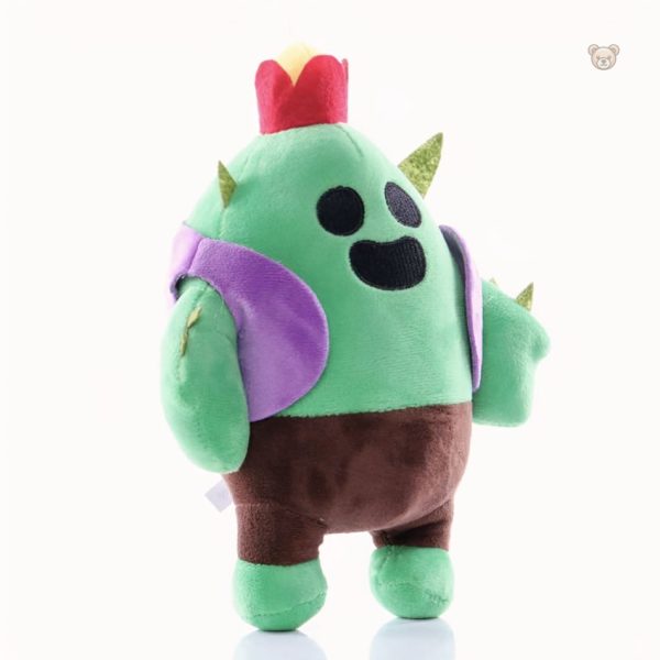 Cactus peluche Spike, jouet amusant inspiré de Brawl Stars