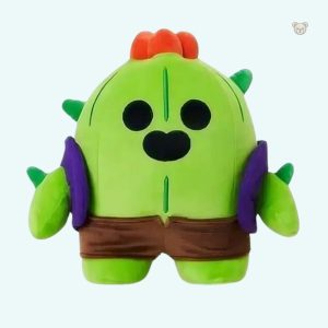 Peluche Spike Brawl Stars douce et colorée pour enfants