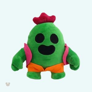 Peluche Spike Brawl Stars douce et colorée