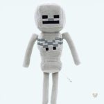 Peluche squelette douce Minecraft pour enfant gaming