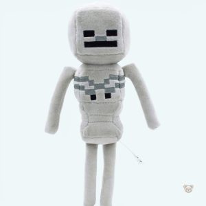 Peluche squelette douce Minecraft pour enfant gaming