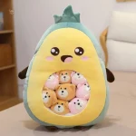Peluche géante squishmallow en forme d'ananas