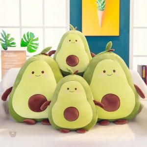 Peluche squishmallow avocat douce et moelleuse