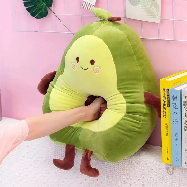 Peluche avocat squishmallow, accessoire de décoration ludique