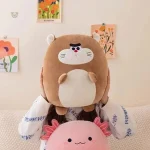 Peluche grognon, idéale pour les câlins et la décoration