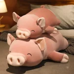 Peluche squishmallow cochon avec une grosse truffe