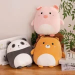Cochon rose squishmallow, adorable peluche douce et compacte