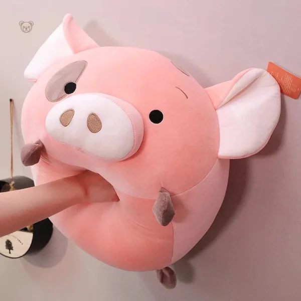 Peluche squishmallow cochon, mignon et câlin