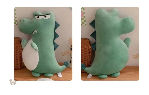 Peluche dinosaure amusant, compagnon de jeu et de réconfort