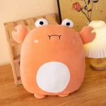 Peluche squishmallow écrevisse orange, petit et mignon