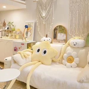 Peluche étoile squishmallow douce et colorée