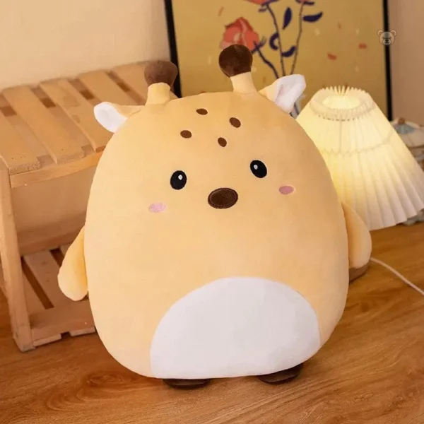 peluche-squishmallow-girafe-brun-petit-et-mignon-1 Peluche squishmallow petite girafe brun, douce et mignonne