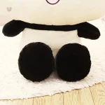 Peluche panda douce, ajout coloré à la chambre