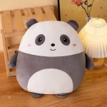 Peluche squishmallow panda blanc mignon et doux