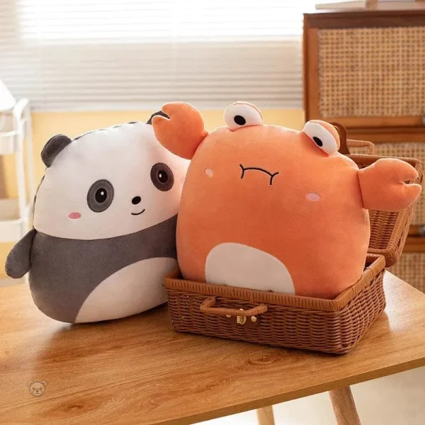 Peluche panda squishmallow, petite et adorable