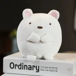 Peluche Squishmallow petit ours blanc doux et câlin