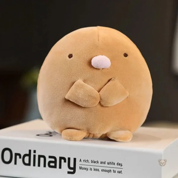 peluche-squishmallow-petite-taupe-marron-1 Peluche Squishmallow petite taupe marron douce et câline