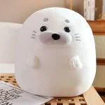 Phoque squishmallow idéal pour câlins