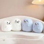 Squishmallow phoque, compagnon ludique et moelleux