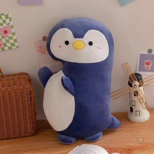 peluche-squishmallow-pingouin-bleu-1 Peluche squishmallow pingouin bleu doux et câlin