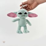 Yoda en peluche mignon, accessoire compact et adorable