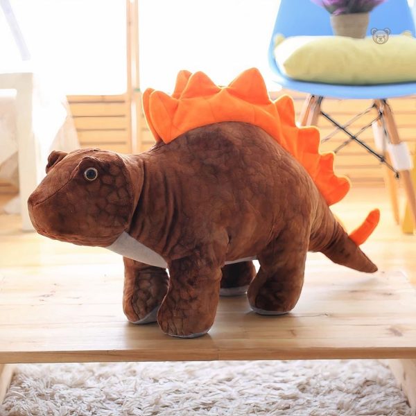 Peluche dino préhistorique souple et câline