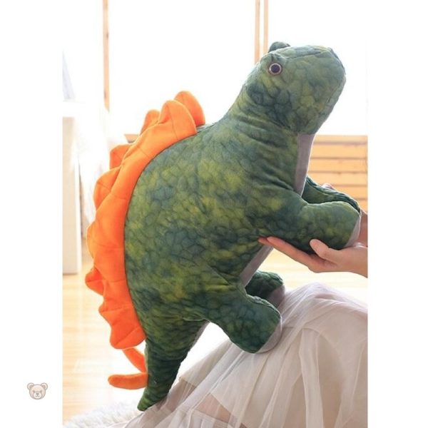Doux dinosaure en peluche pour un confort enfantin