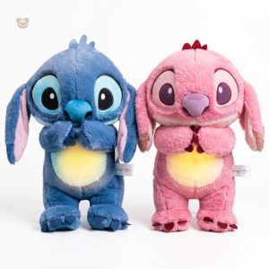 Peluche Stitch avec fonction de bruit blanc apaisant