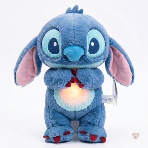 Peluche respirante Stitch pour un sommeil tranquille