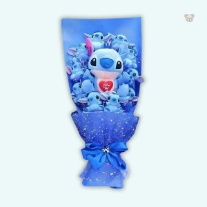 Peluche Stitch avec message doux pour un cadeau romantique
