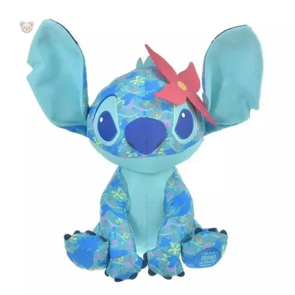 peluche-stitch-bleu-clair-avec-une-fleur-rose-1 Peluche Stitch bleu clair avec fleur rose