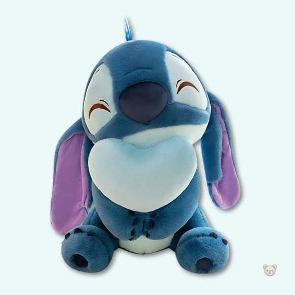 peluche-stitch-coeur-tendre-calin-enfant-disney-doux-1 Peluche Stitch douce et câline pour enfants Disney