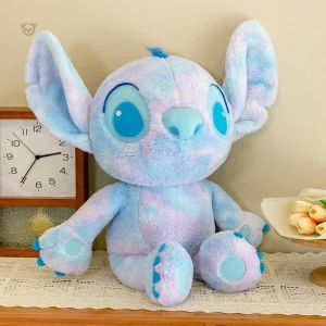 Peluche Stitch douce bleu dégradé, personnage emblématique de Disney